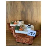 TWO TEAPOTS KITCHEN SCENE