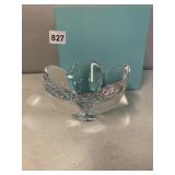 TIFFANY AND CO. CRYSTAL BOWL LIKE NEW IN BOX