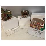 SNOW VILLAGES IN ORIGINAL BOXES