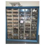 ORGANIZER CABINET W/ SCREWS ETC.