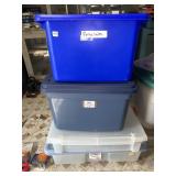 STORAGE TOTES FOUR