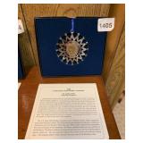 WHITE HOUSE 2000 YEAR MINT HOLIDAY ORNAMENT