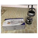 LAMP AND NEW POTATO CUTTER