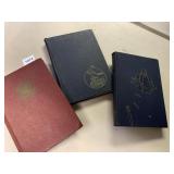 THREE BOOKS 1951 BATTLE STATION ETC.