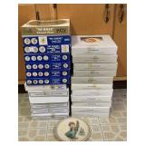 GOEBEL PLATES INCLUDING 1972 ALL WITH BOXES