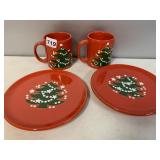 CHRISTMAS TREE MUGS
