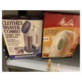 CLOTHES SHAVER COMBO, EXPRESS KETTLE