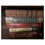 WINDSOR STORY AND OTHER HARD BACK BOOKS