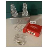 LION SALT PEPPER SHAKERS