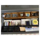 DESK ORGANIZING SUPPLIES, STANLEY TABLE