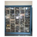 ORGANIZER CABINET W/ SCREWS ETC.