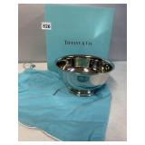 TIFFANY AND CO. BOWL LIKE NEW IN BOX