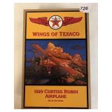 TEXACO 1929 CURTISS ROBIN AIRPLANE NIB