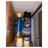 HOT SHOT, GRILL BRUSH, MOTOR OIL, RAIL VISION,