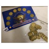 SUNOCO PRESIDENT COINS