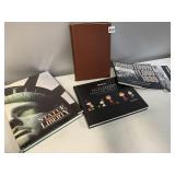 2 HARD BACK COFFEE TABLE BOOKS AND 1 PAPERBACK