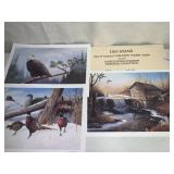 LEO STANDS WILDLIFE PRINTS