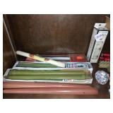 CANDLES IN BOX, ALARM CLOCK