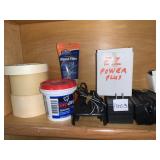 EZ POWER PLUS SUPPLY, TAPE, WOOD FILLER,