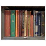 STEEL BOOKS SHELF FULL OF VINTAGE BOOKS