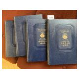 PICTORIAL HISTORY OF THE SECOND WORLD WAR 4 BOOKS