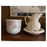 THE PORCELAIN POT, PITCHER AND BOWL