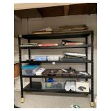 METAL SHELF UNIT