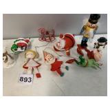 CHRISTMAS ORNAMENTS ELVES AND OTHER