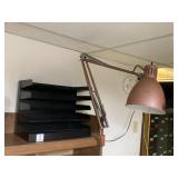 DESK LIGHT CLIP ON, PAPER HOLDER