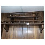 TWO PINE SHELF UNITS