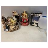 SANTA GLOBE WITH OTHERS