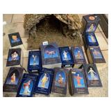 TONTANINI W/ ORIGINAL BOXES MANGER SCENE AND