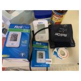 FISH OIL, RELI-ON BLOOD PRESSURE CUFFS