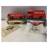 TEXACO 1934 DECORATIVE GAS STATION SCENE