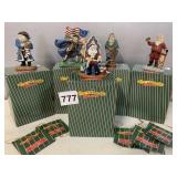 AMERICAN SANTA HAND PAINTED