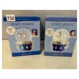 OLYMPIC MEDALIST SNOW GLOBE