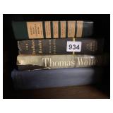 THOMAS WOLFE, THE WORKS OF SHAKESPEARE