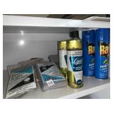 RAID, LYSOL, SWEEPER BAGS