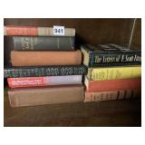 ASSORTED HARDBACK BOOKS THE BEST OF ERNIE PYLE