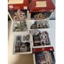 DICKENS VALE PORCELAIN LIGHTED HOUSES 4 PC. IN OB