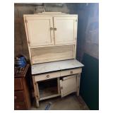 HOOSIER CABINET W/ PORCELAIN TOP