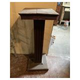 WOOD PLANT STAND