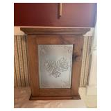 TIN PIERCED FRONT DOOR SM. CABINET