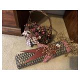 HANGING BASKETS. 12" TALL AND 21" TALL