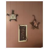 WOODEN HANGING Dï¿½COR, WOODEN STARS, ETC.