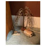 "BEST FRIENDS" FIGURINE, TREE, AND LAMB