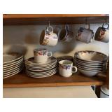 MAPLE HILL STONEWARE OVEN DISHWARE, SERVICE FOR
