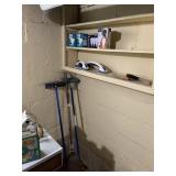 MOPS, SHOWER HANDLES, LIGHT BULBS