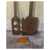 WOOD PADDLES