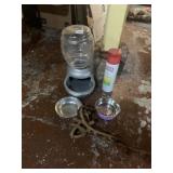 FEEDER, NATURES MIRACLE, METAL BOWLS